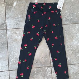 COPY - Pink Cherry 🍒 print leggings